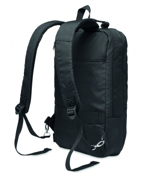 Logo trade advertising products image of: Laptop backpack in 300D RPET